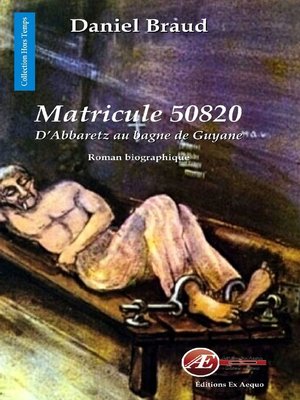 cover image of Matricule 50820